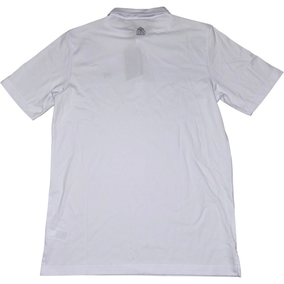 Travis Mathew Coastal Chest Stripe Polo Size Medium White New w/ Tags - Picture 12 of 16